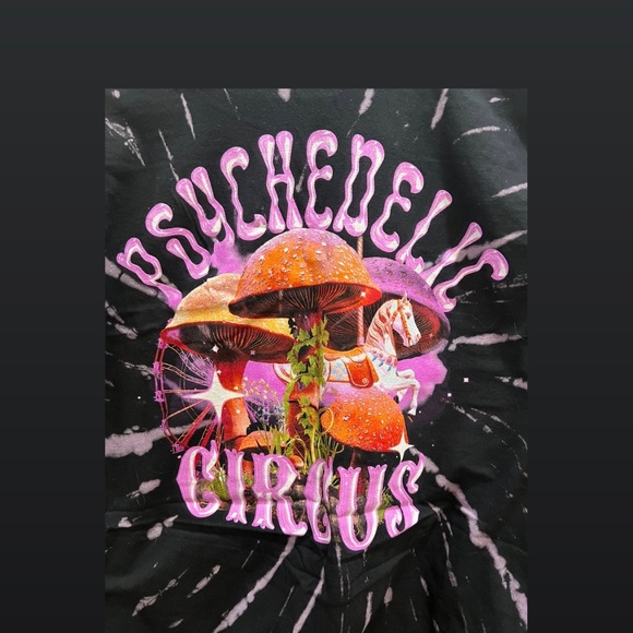 Jeffree Star Fashion Psychedelic Circus Oversized Size Large Tshirt - Picture 3 of 5